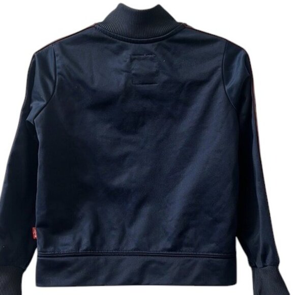 Vintage Levi's Boy's 3T Navy Full Zip Spellout Jacket - Picture 8 of 11